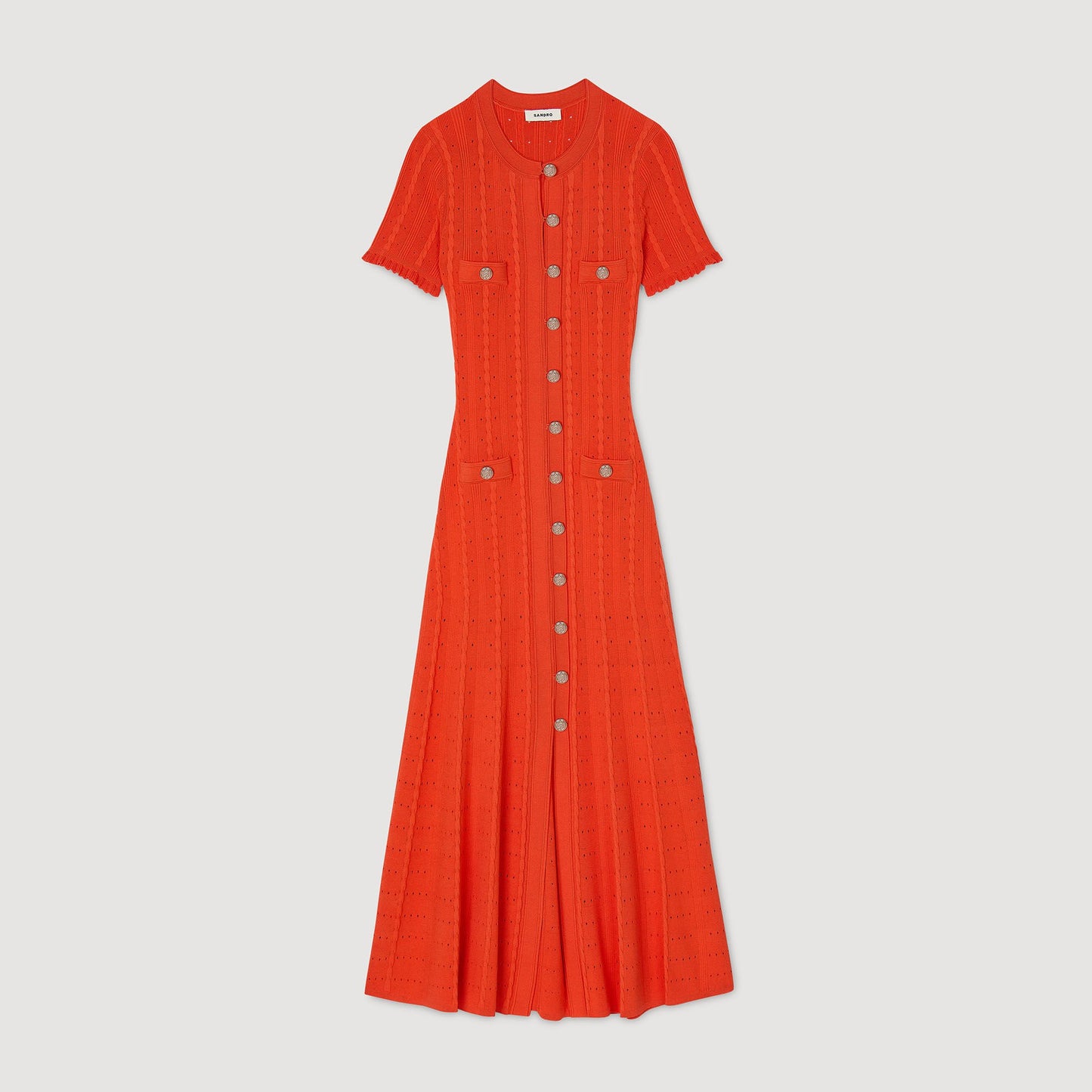 Sandro Knit maxi dress Poppy