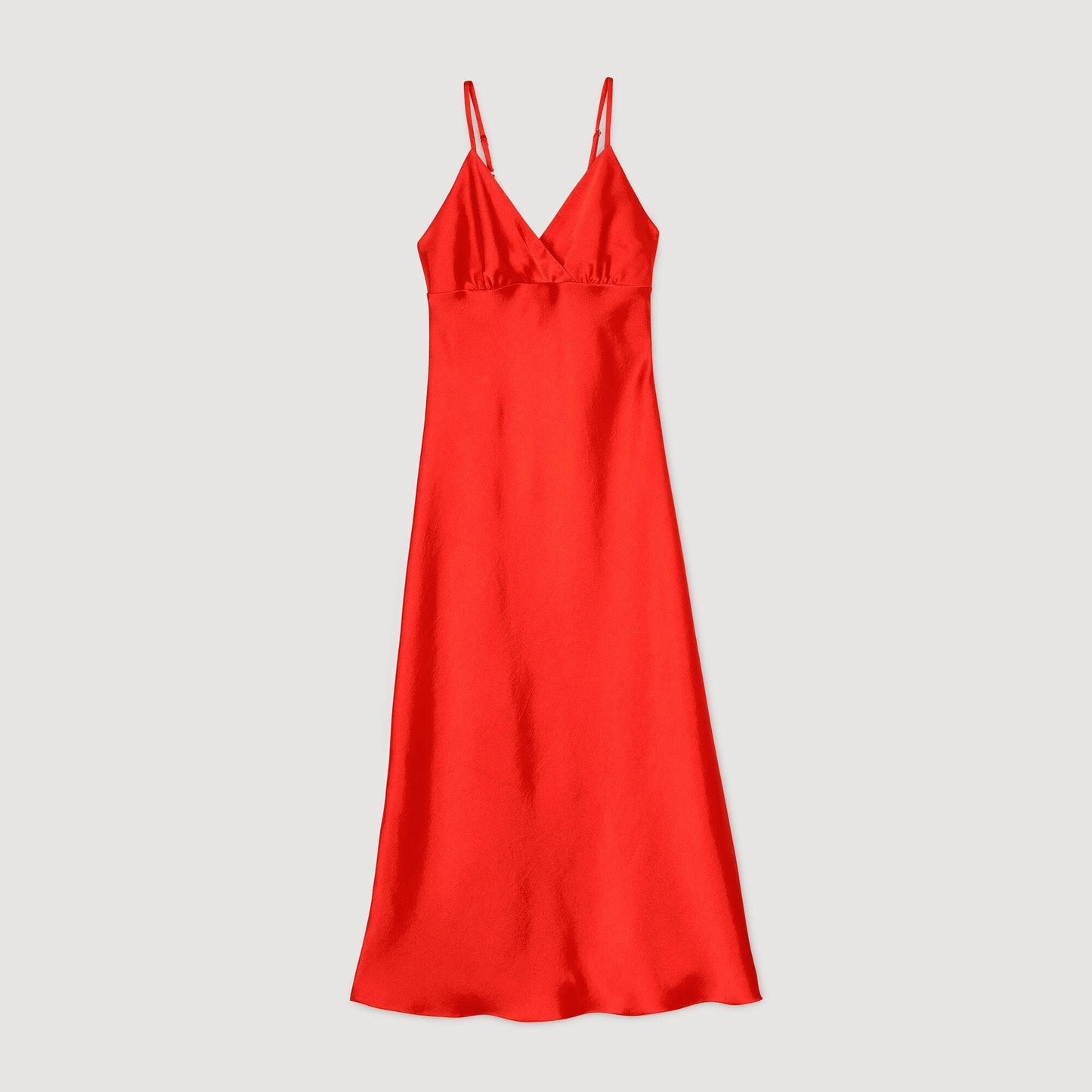 Sandro Flowy dress with straps Poppy