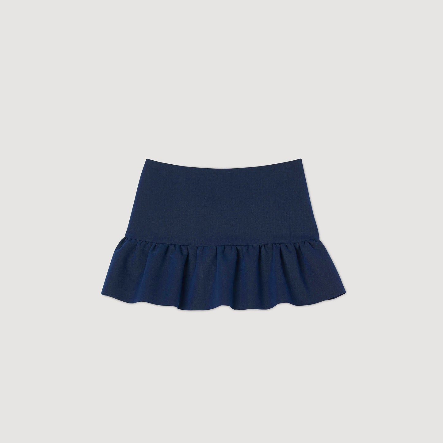 Sandro Flounced shorts Navy Blue