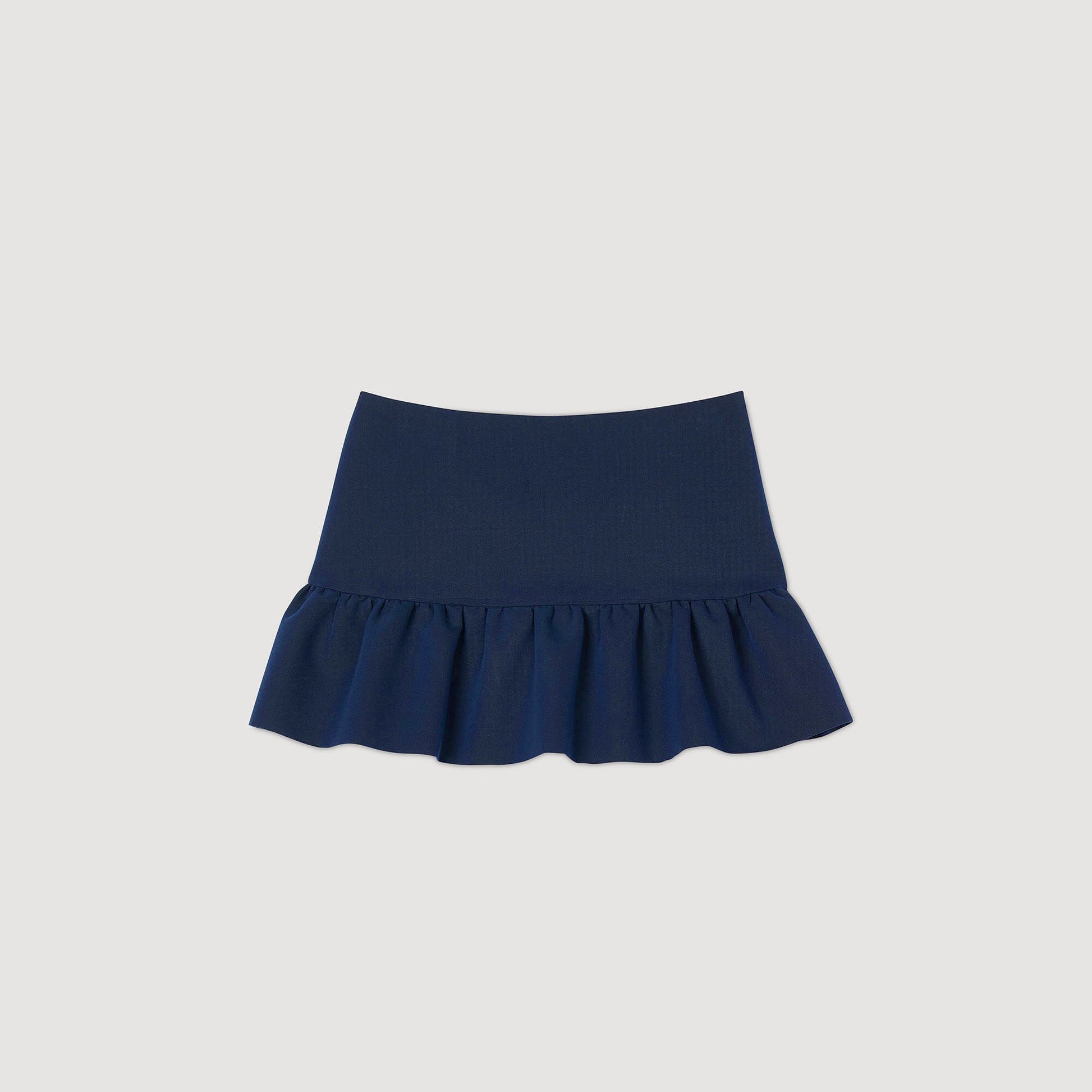 Sandro Flounced shorts Navy Blue
