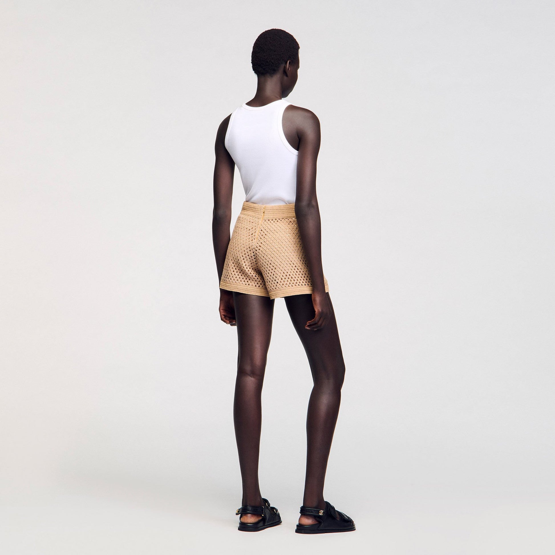 Sandro Strass shorts Sand