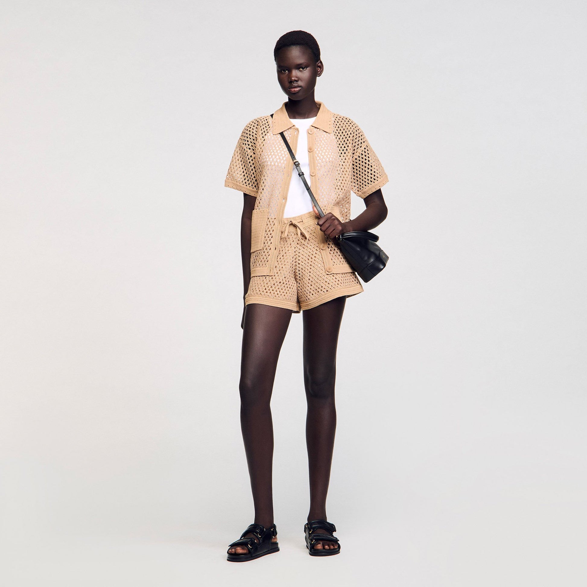 Sandro Strass shorts Sand
