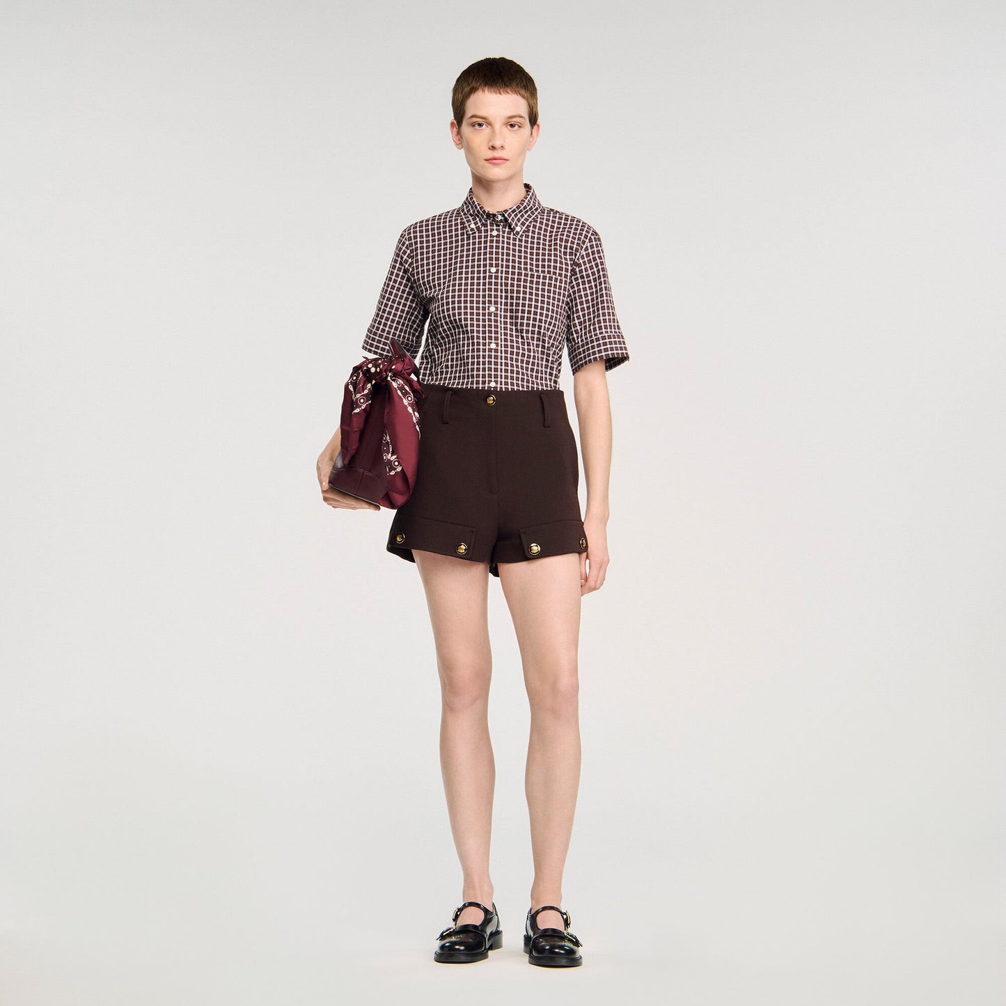 Sandro Carpenter shorts Brown