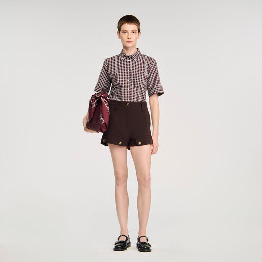 Sandro Carpenter shorts Brown