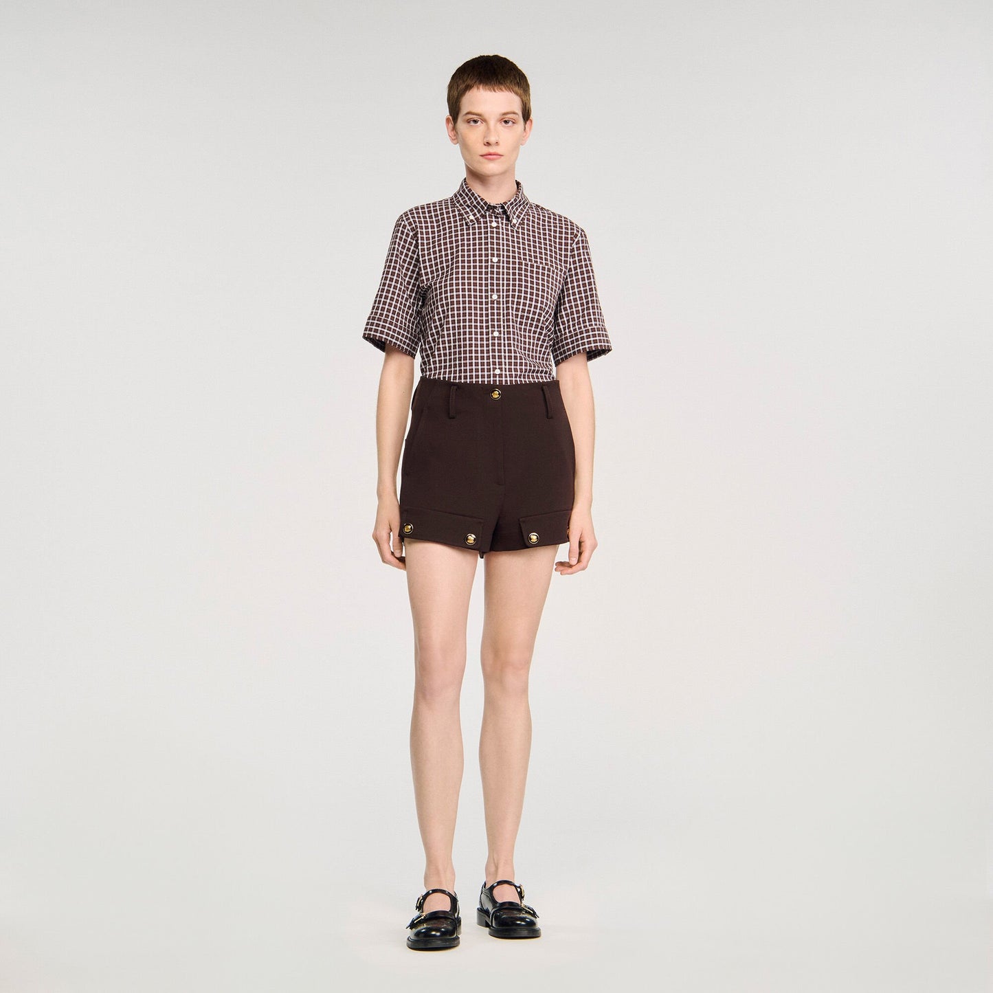 Sandro Carpenter shorts Brown