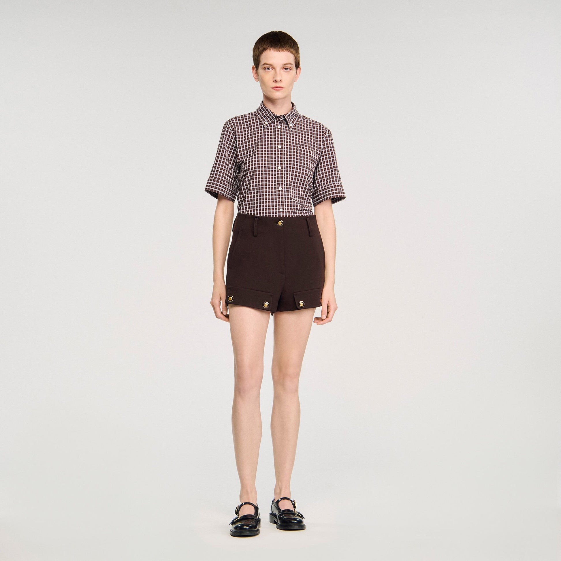 Sandro Carpenter shorts Brown