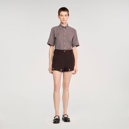 Sandro Carpenter shorts Brown