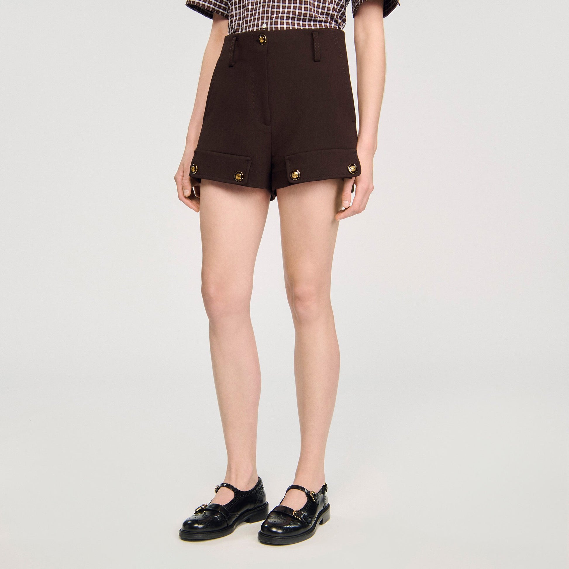 Sandro Carpenter shorts Brown