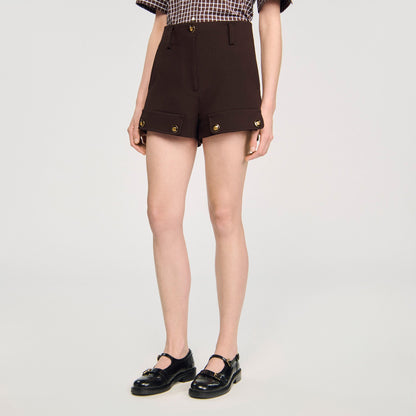 Sandro Carpenter shorts Brown