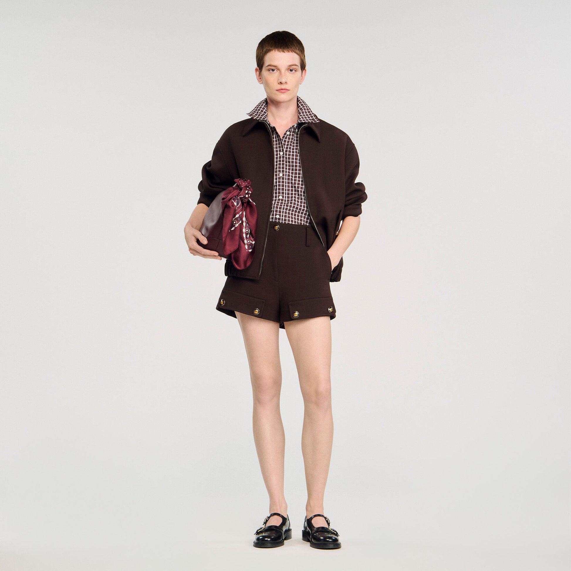 Sandro Carpenter shorts Brown