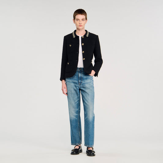 Sandro Tweed jacket Black