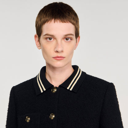 Sandro Tweed jacket Black