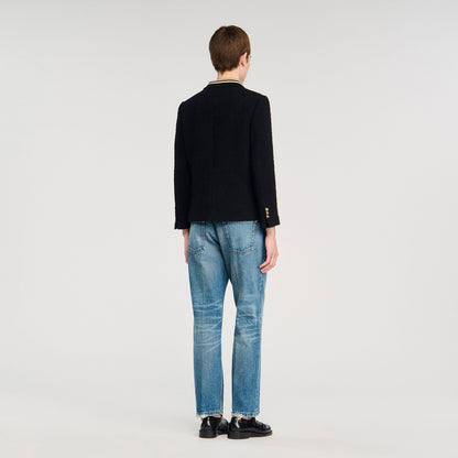 Sandro Tweed jacket Black