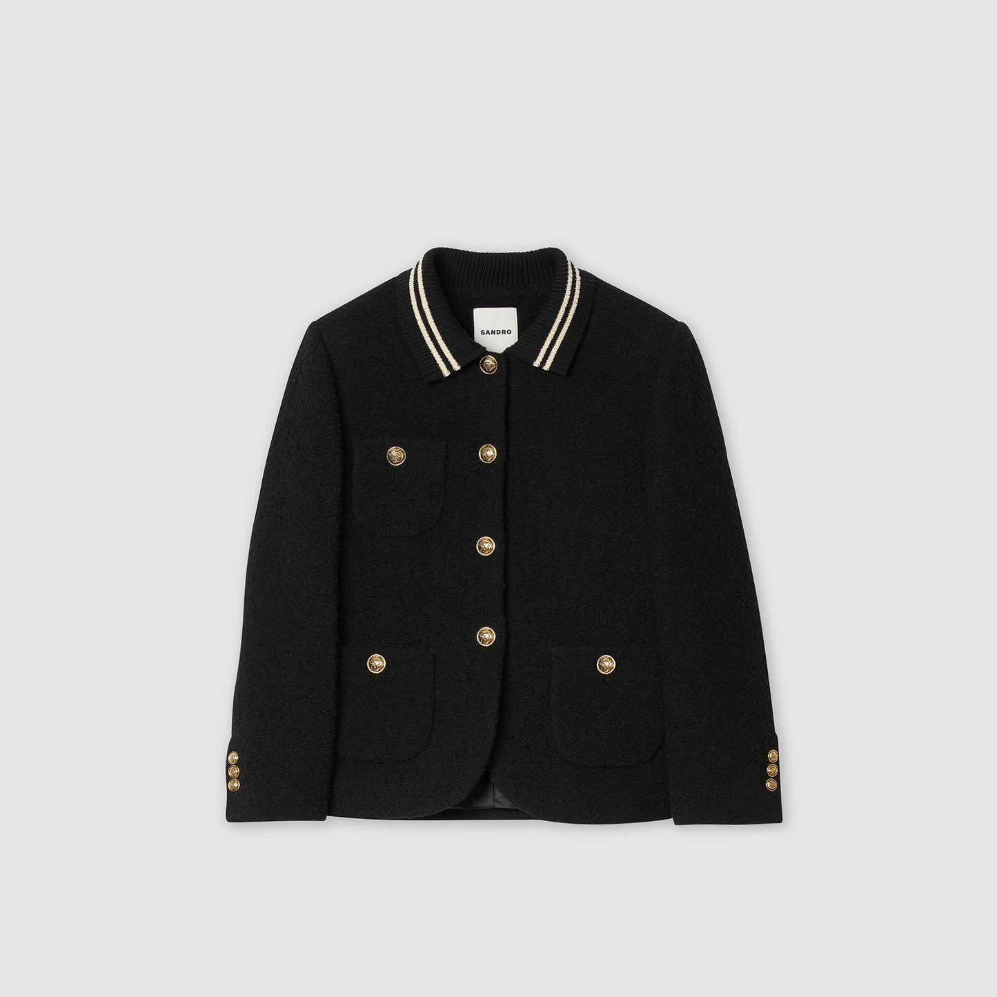 Sandro Tweed jacket Black