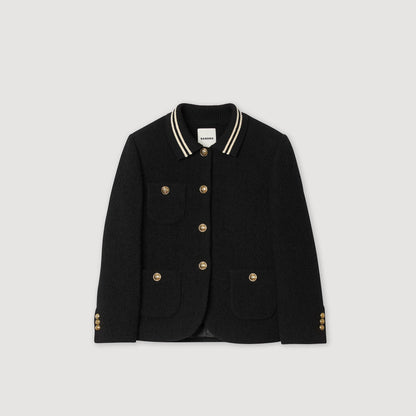 Sandro Tweed jacket Black