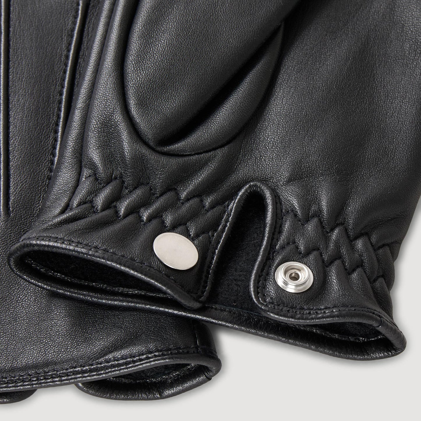 Sandro Leather gloves Black