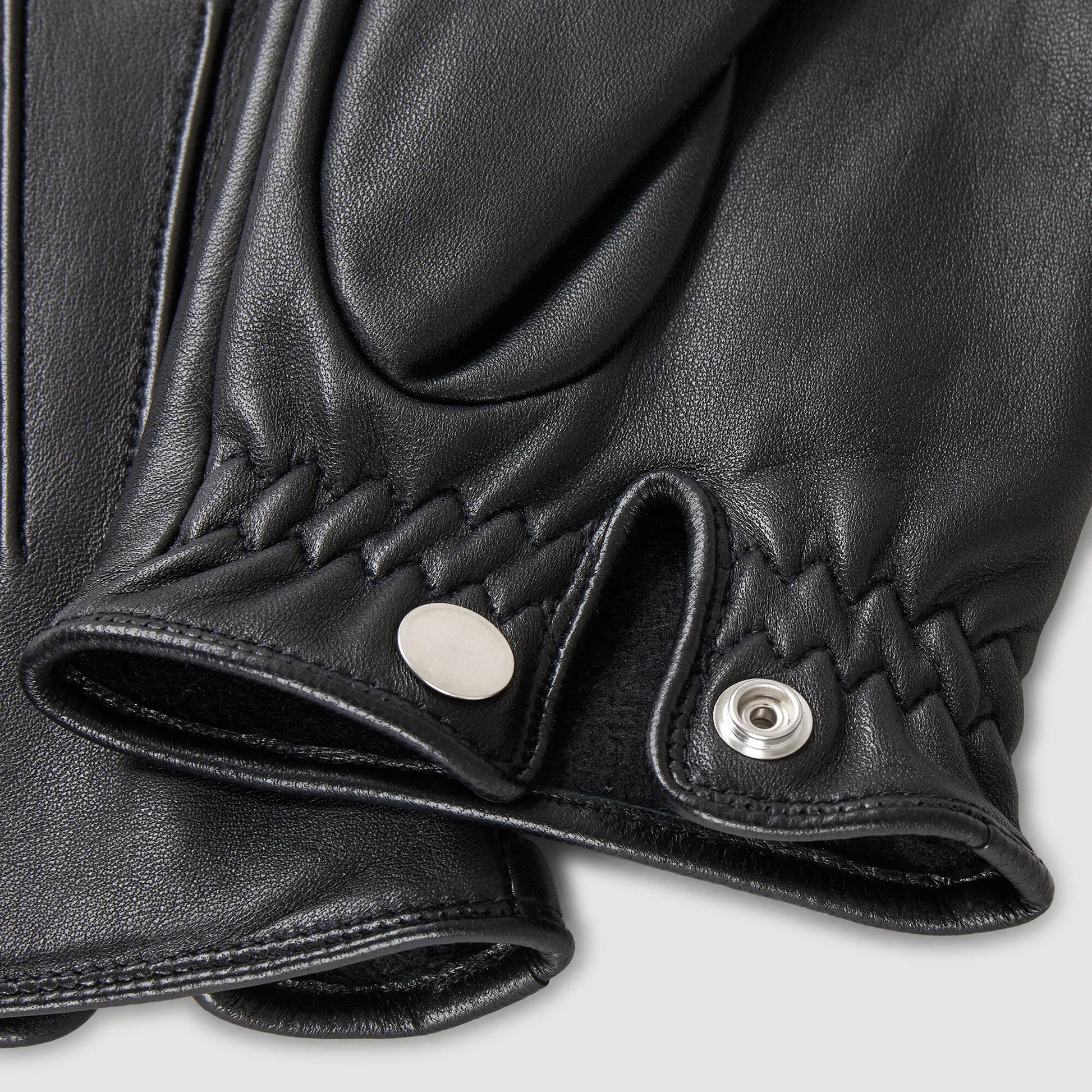 Sandro Leather gloves Black