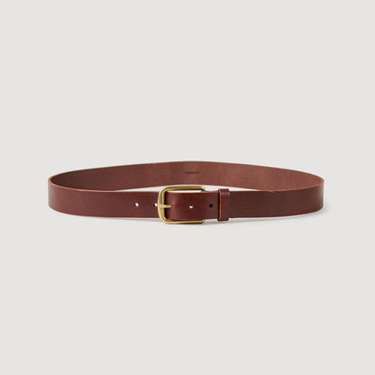 Sandro Leather belt Chocolate