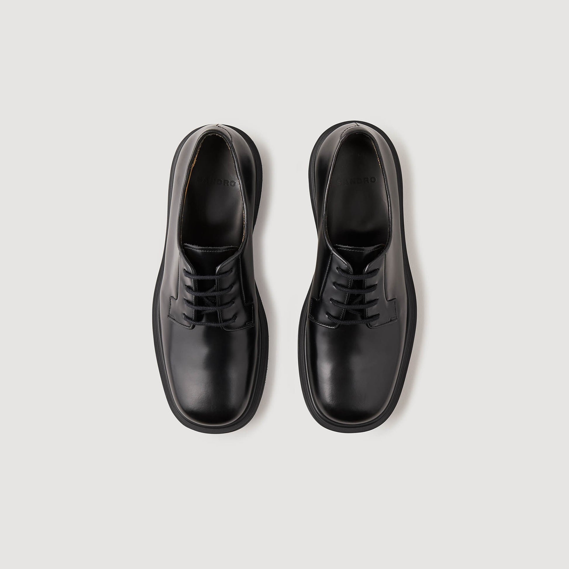 Sandro Patent leather dress shoes Black