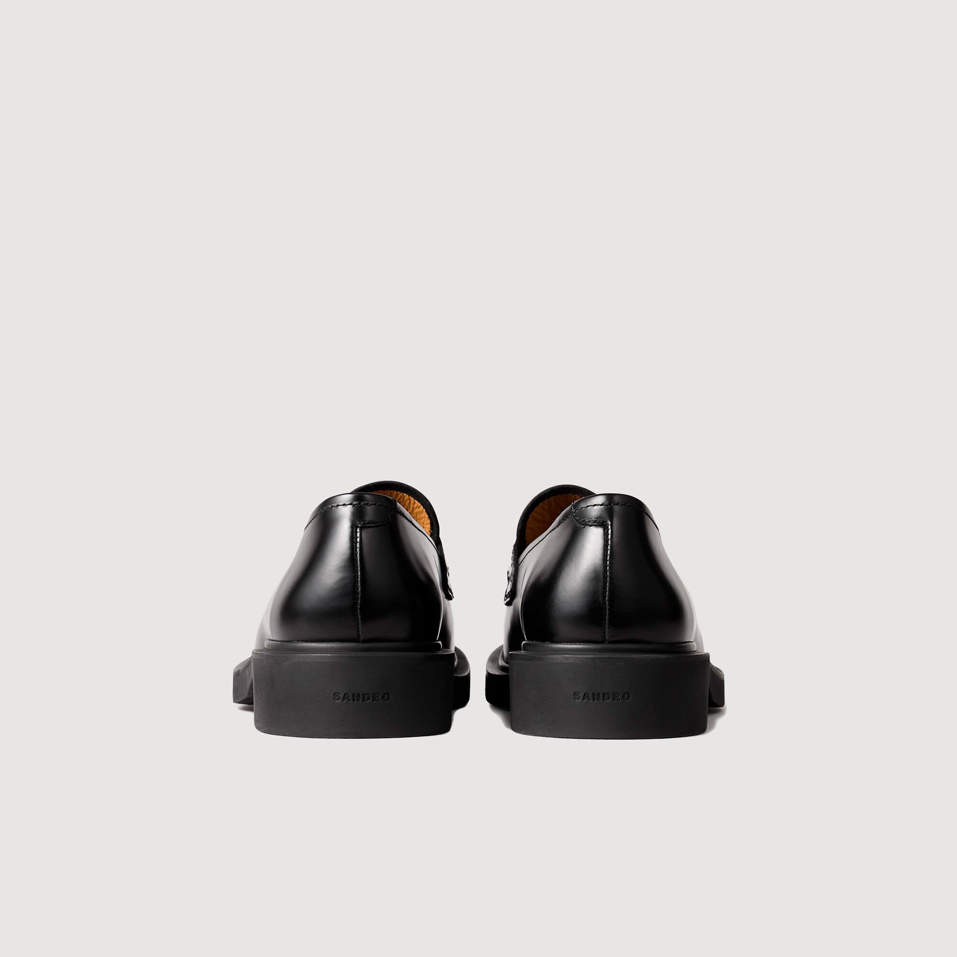 Sandro Patent leather dress shoes Black