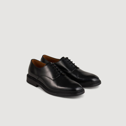 Sandro Patent leather loafers Black