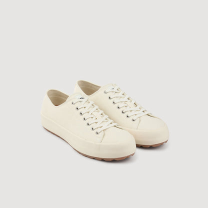 Sandro Low-top canvas sneakers Off-White