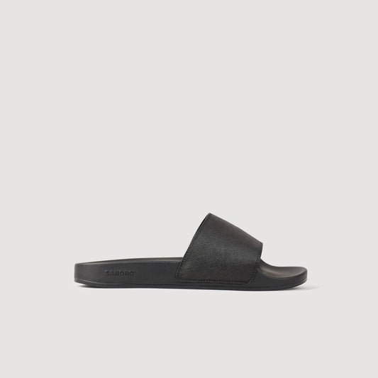 Sandro Sandals in reconstituted leather Black