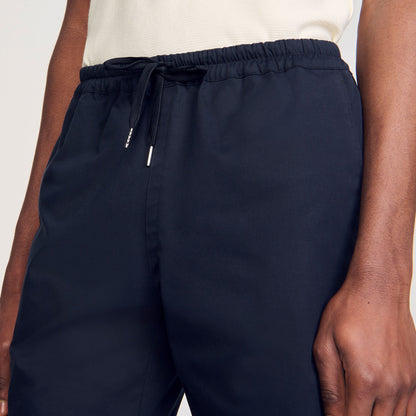 Sandro Cotton shorts Midnight Blue