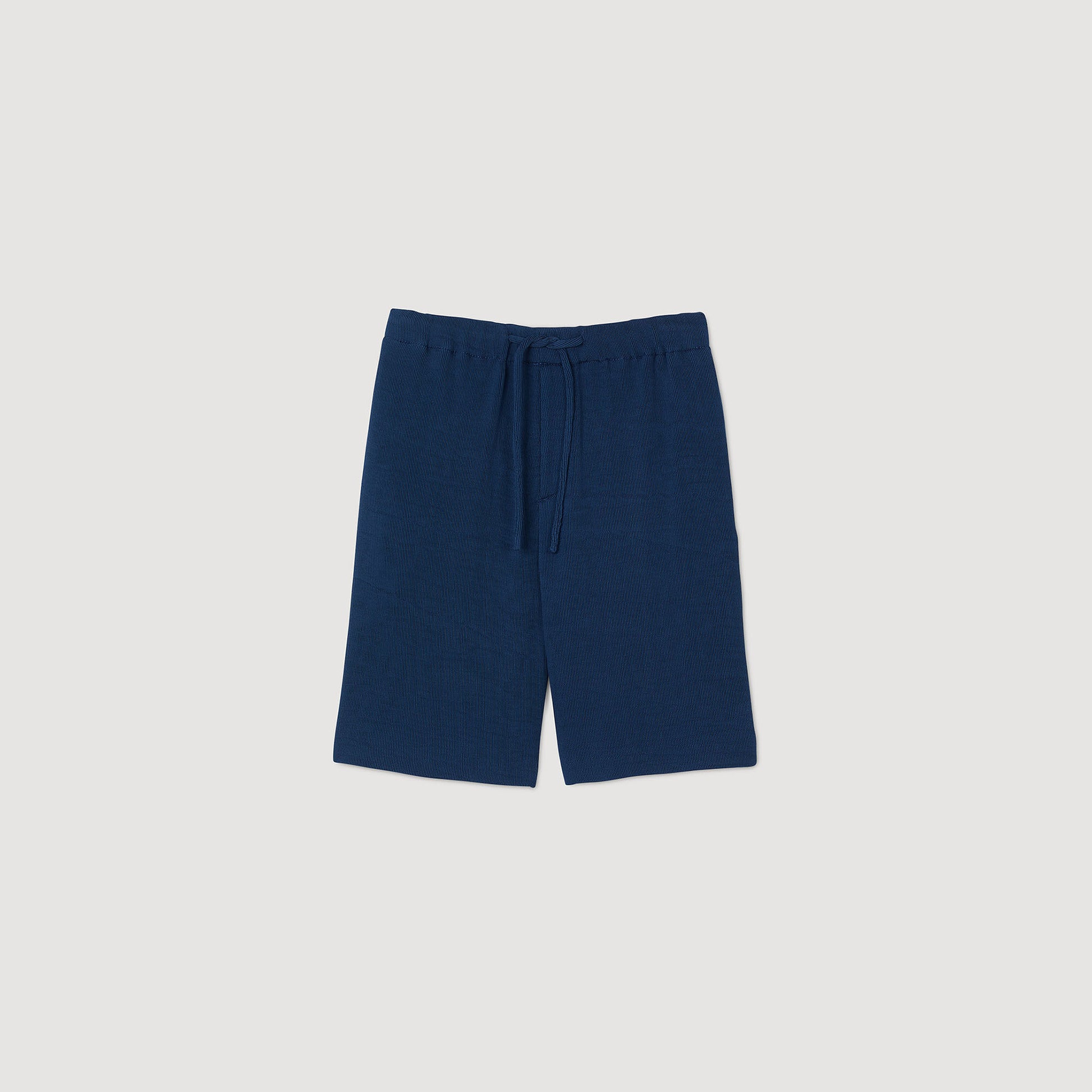 Sandro Pleated Bermuda shorts Royal Blue