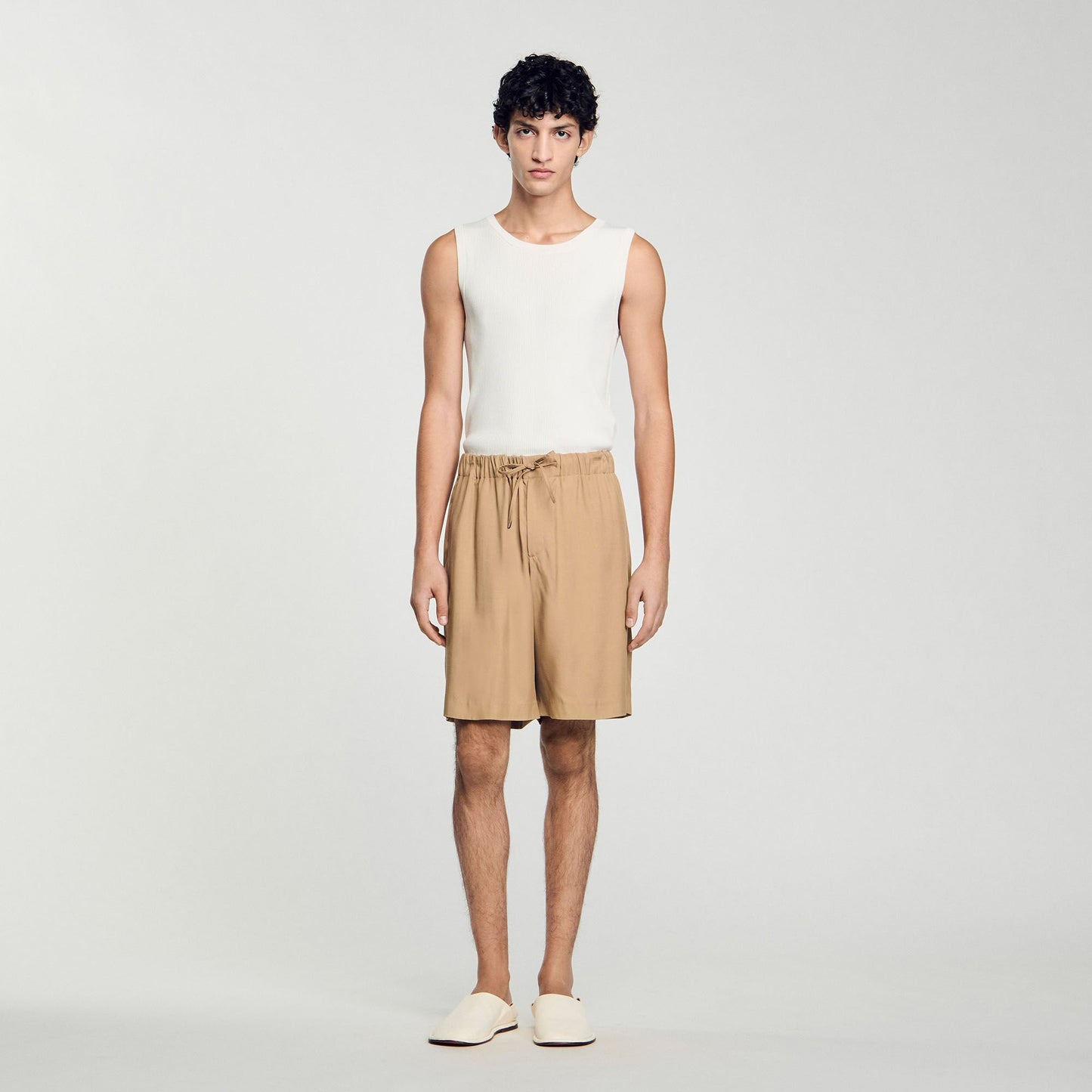 Sandro Flowy Bermuda shorts Nut