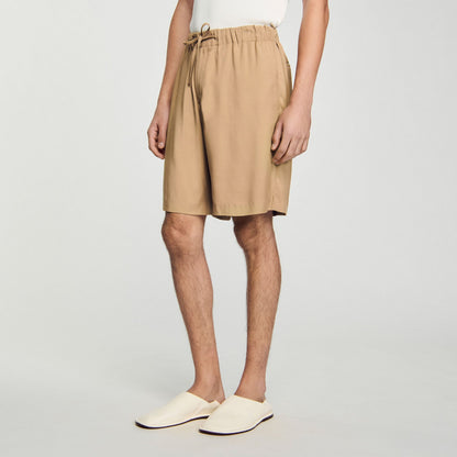 Sandro Flowy Bermuda shorts Nut
