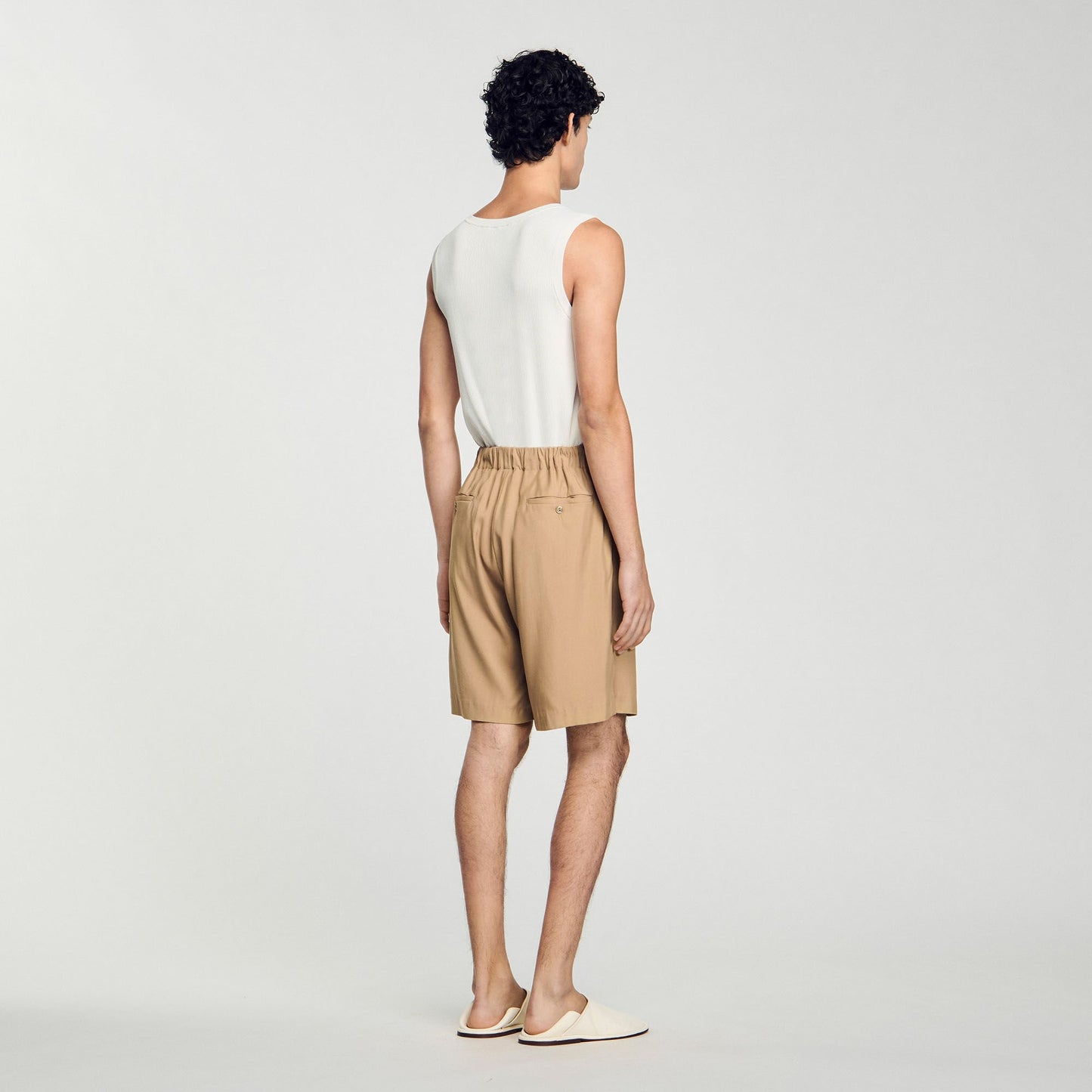 Sandro Flowy Bermuda shorts Nut