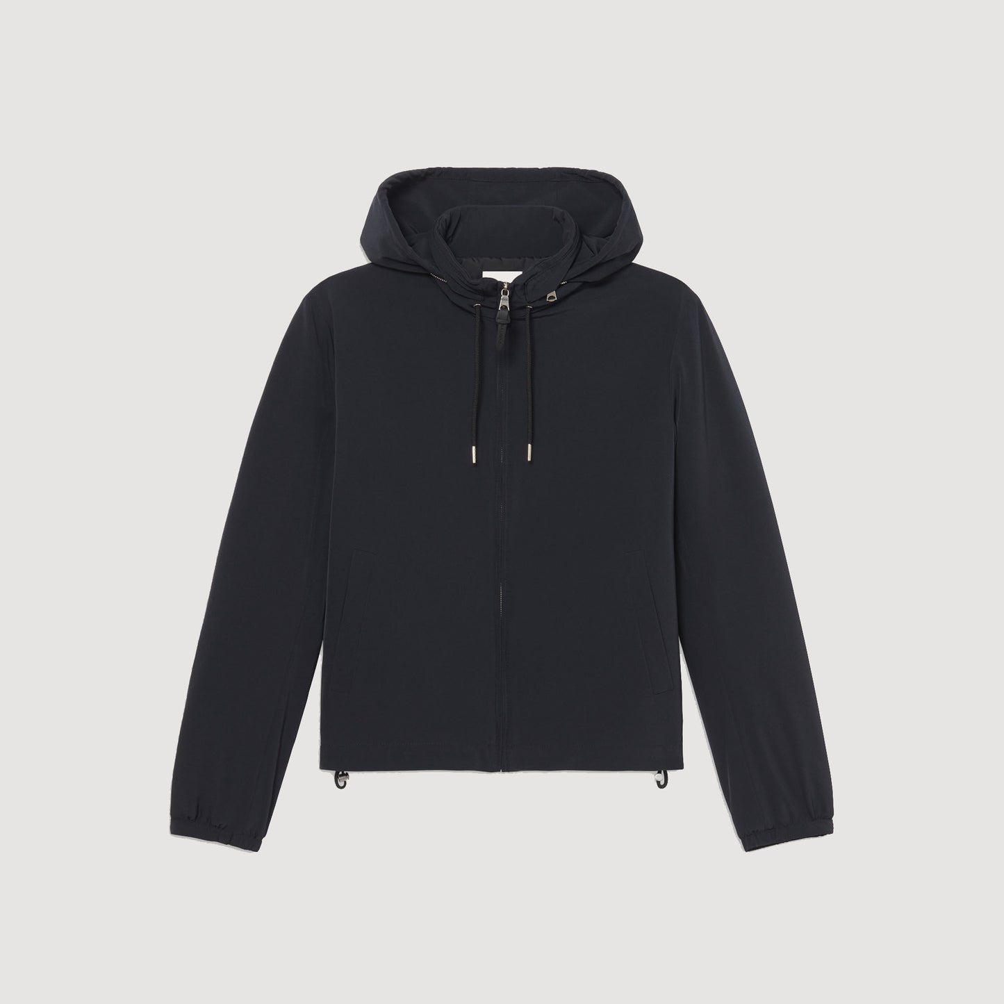 Sandro Technical fabric jacket Navy Blue