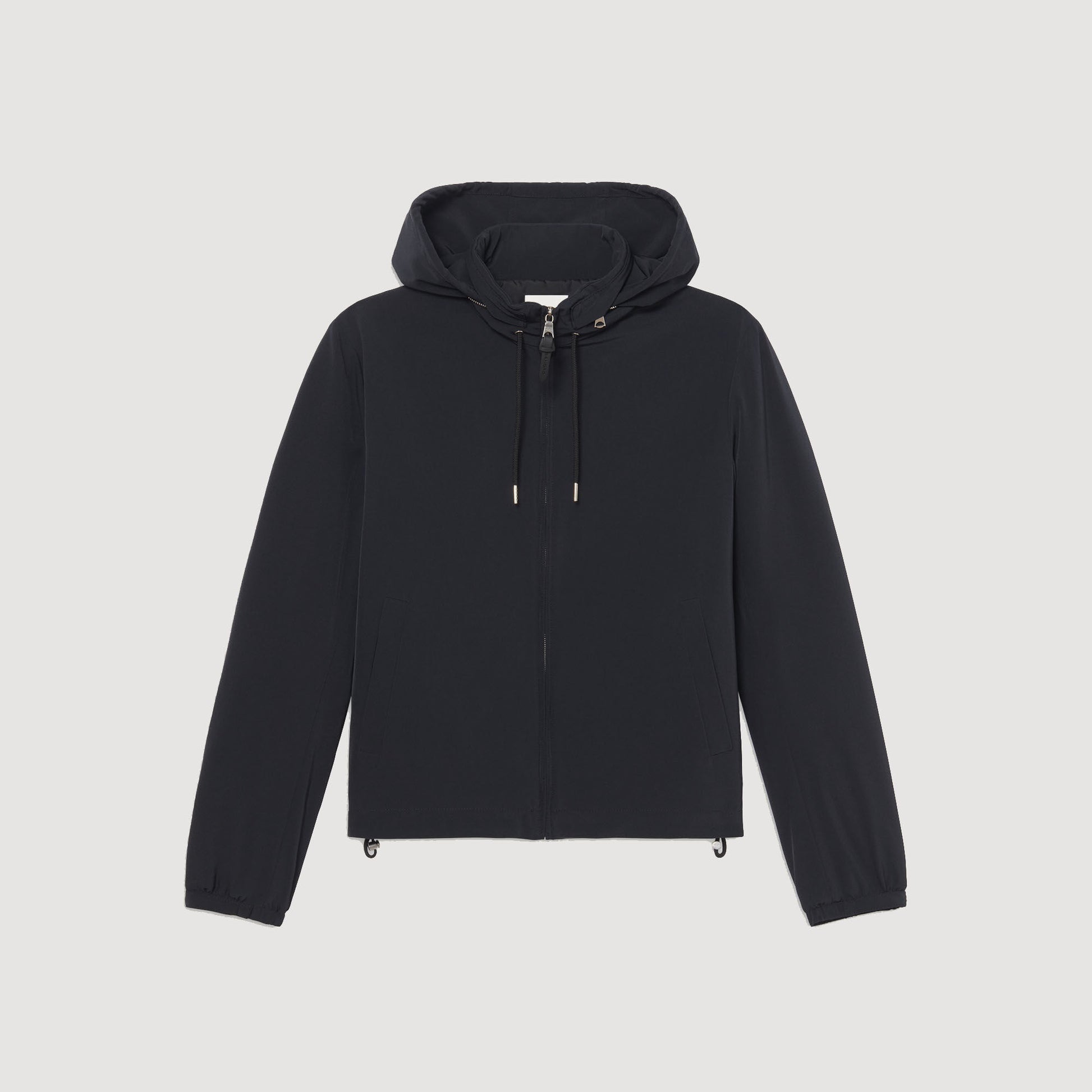Sandro Technical fabric jacket Navy Blue