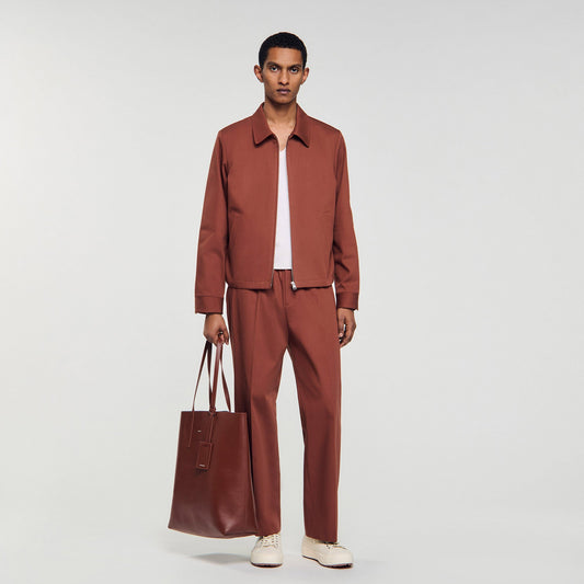 Sandro Cotton jacket Terra