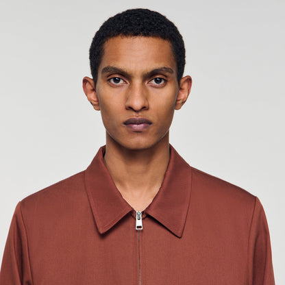 Sandro Cotton jacket Terra