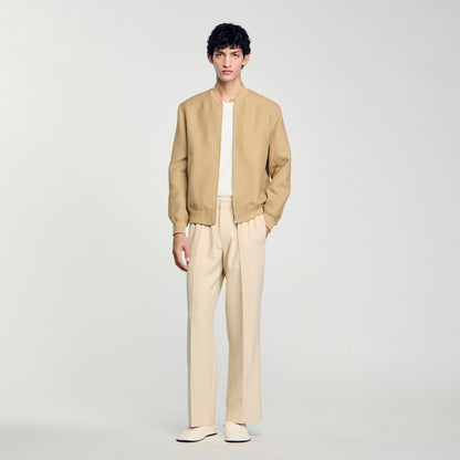 Sandro Zip-up jacket Nut