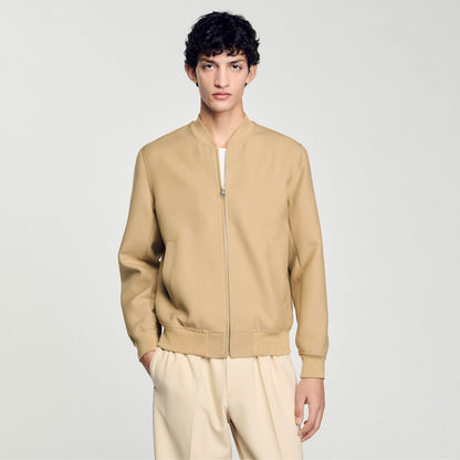 Sandro Zip-up jacket Nut