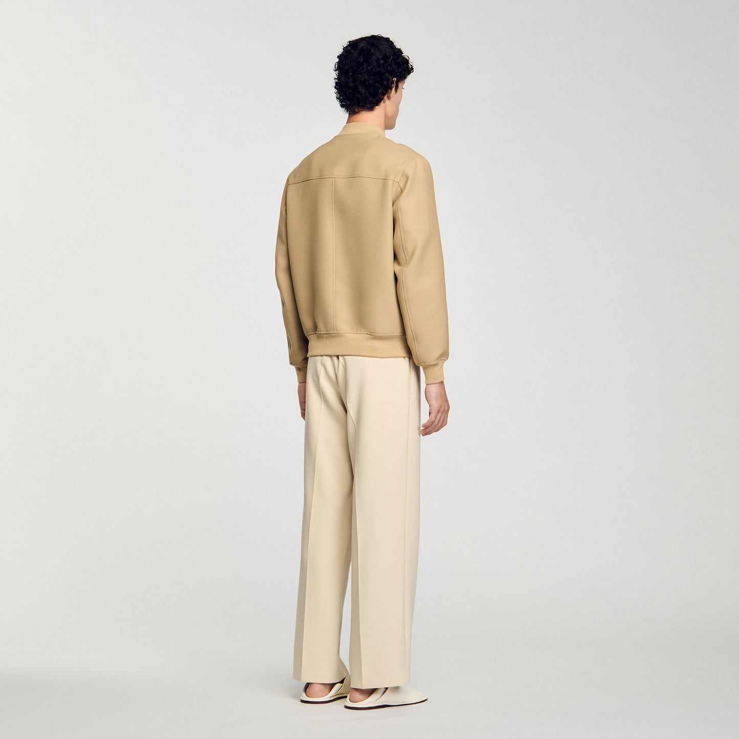 Sandro Zip-up jacket Nut