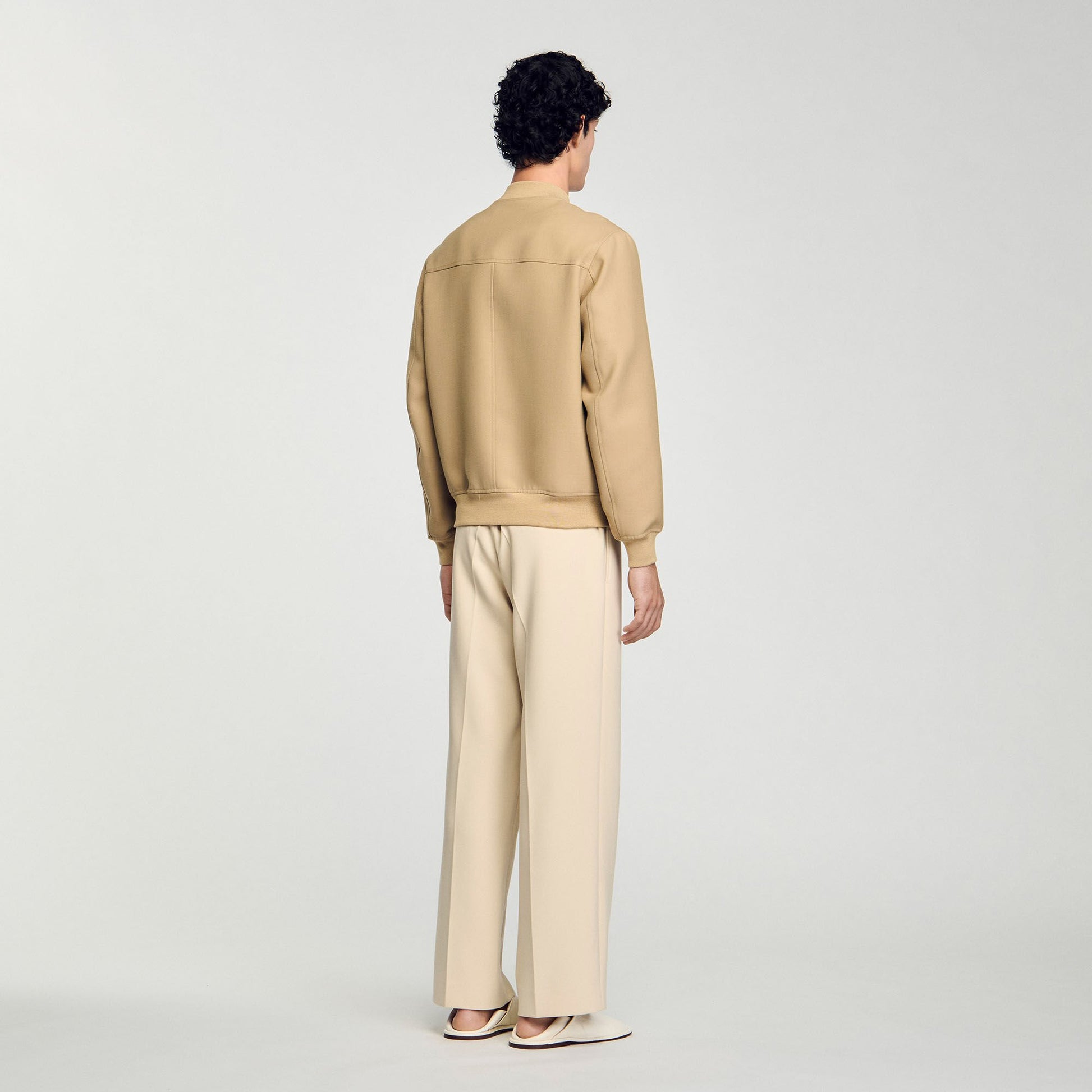 Sandro Zip-up jacket Nut