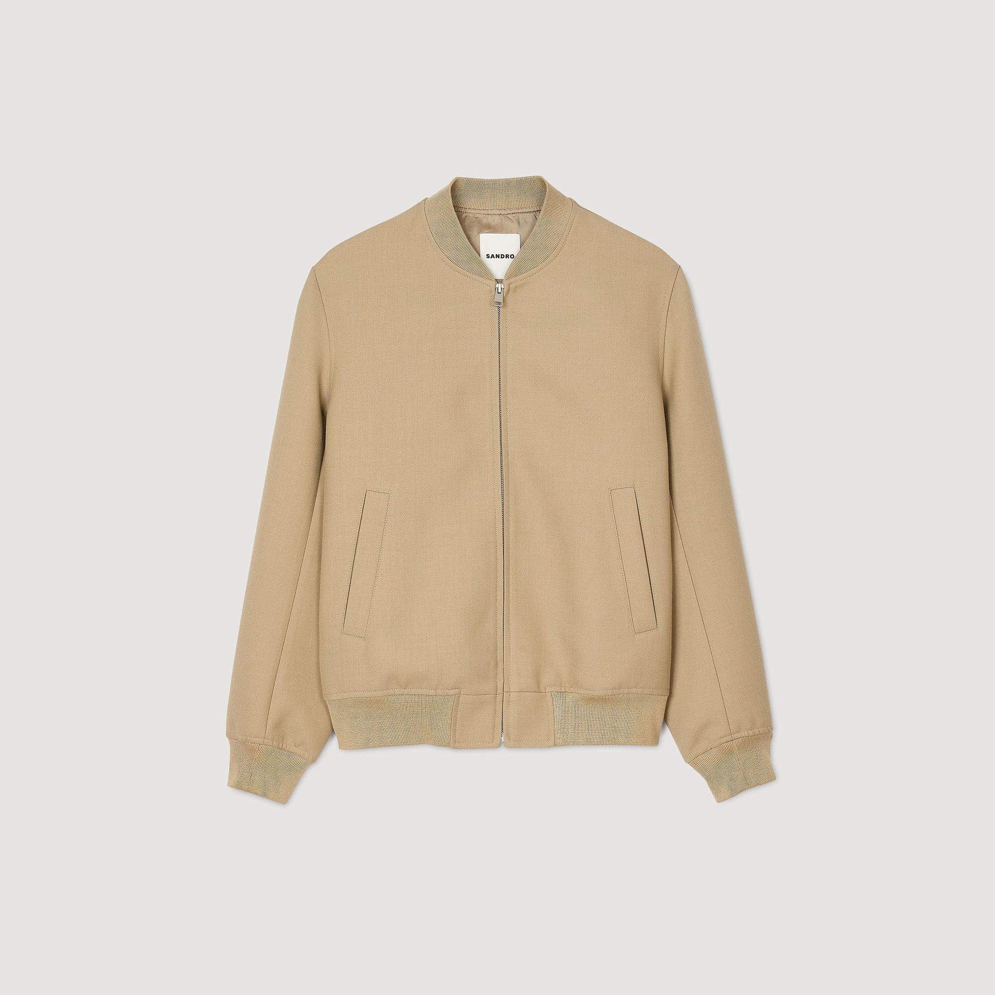 Sandro Zip-up jacket Nut