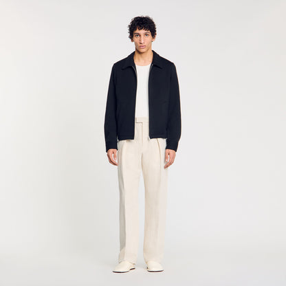 Sandro Knitted jacket Black