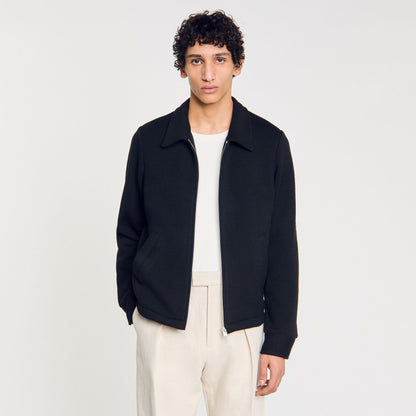 Sandro Knitted jacket Black