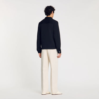 Sandro Knitted jacket Black