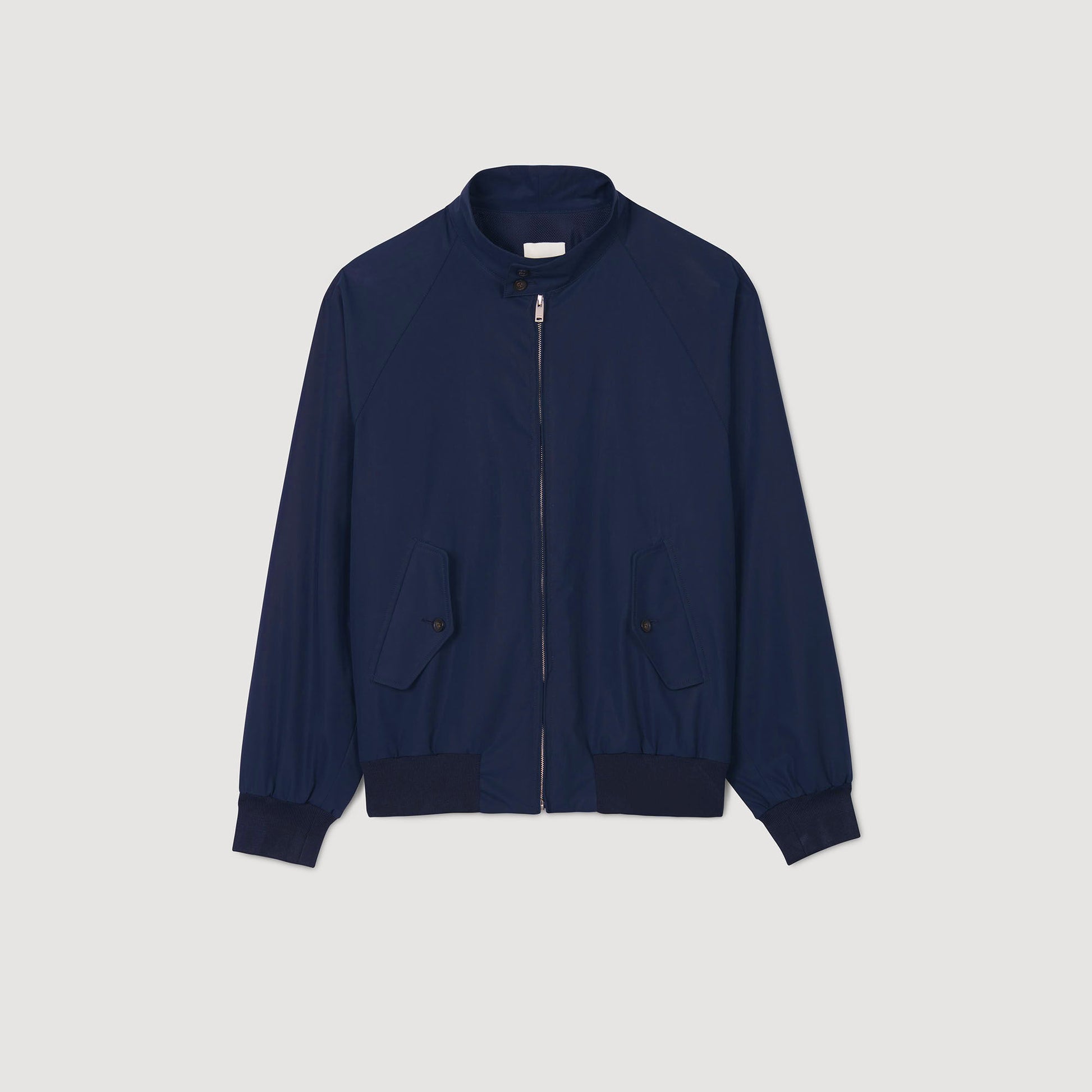 Sandro High-neck jacket Midnight Blue