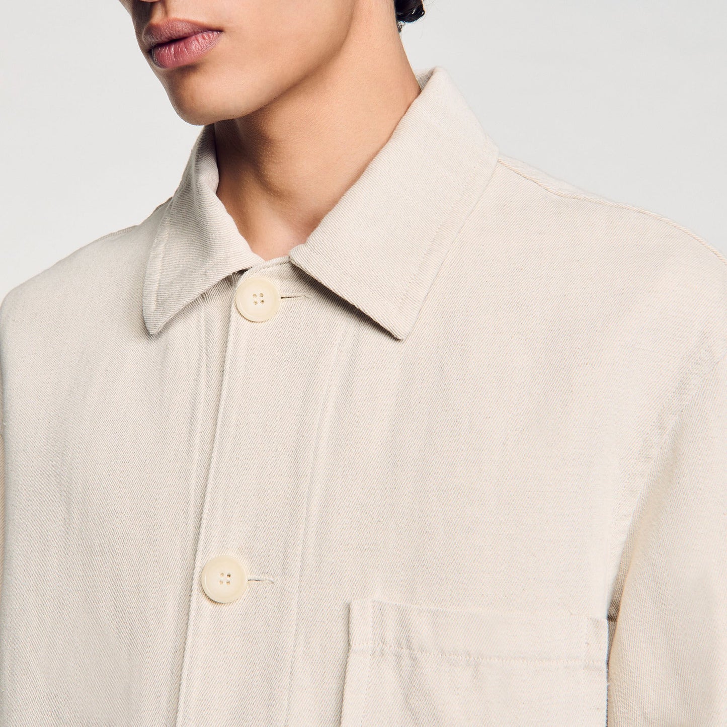 Sandro Worker jacket Oats