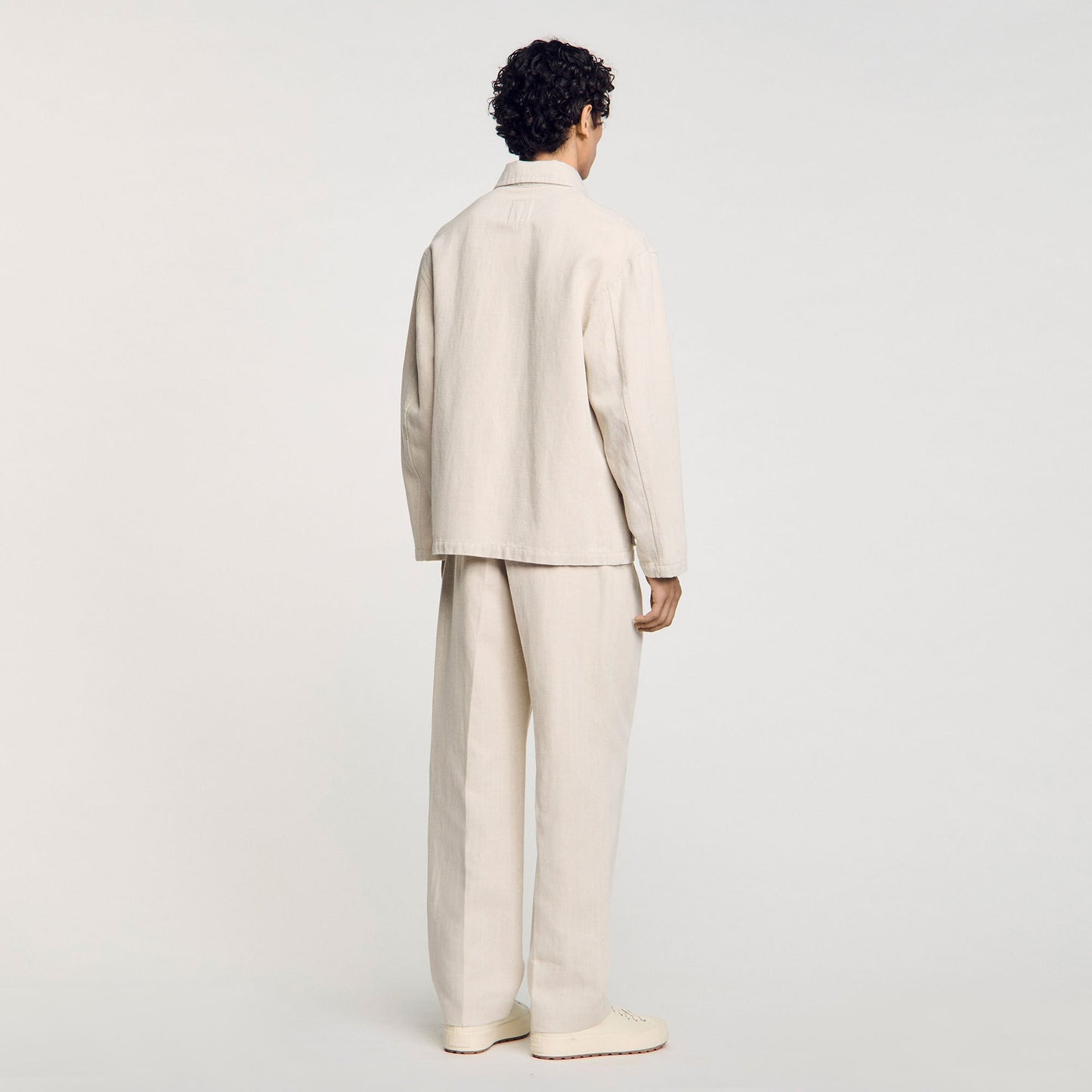 Sandro Worker jacket Oats