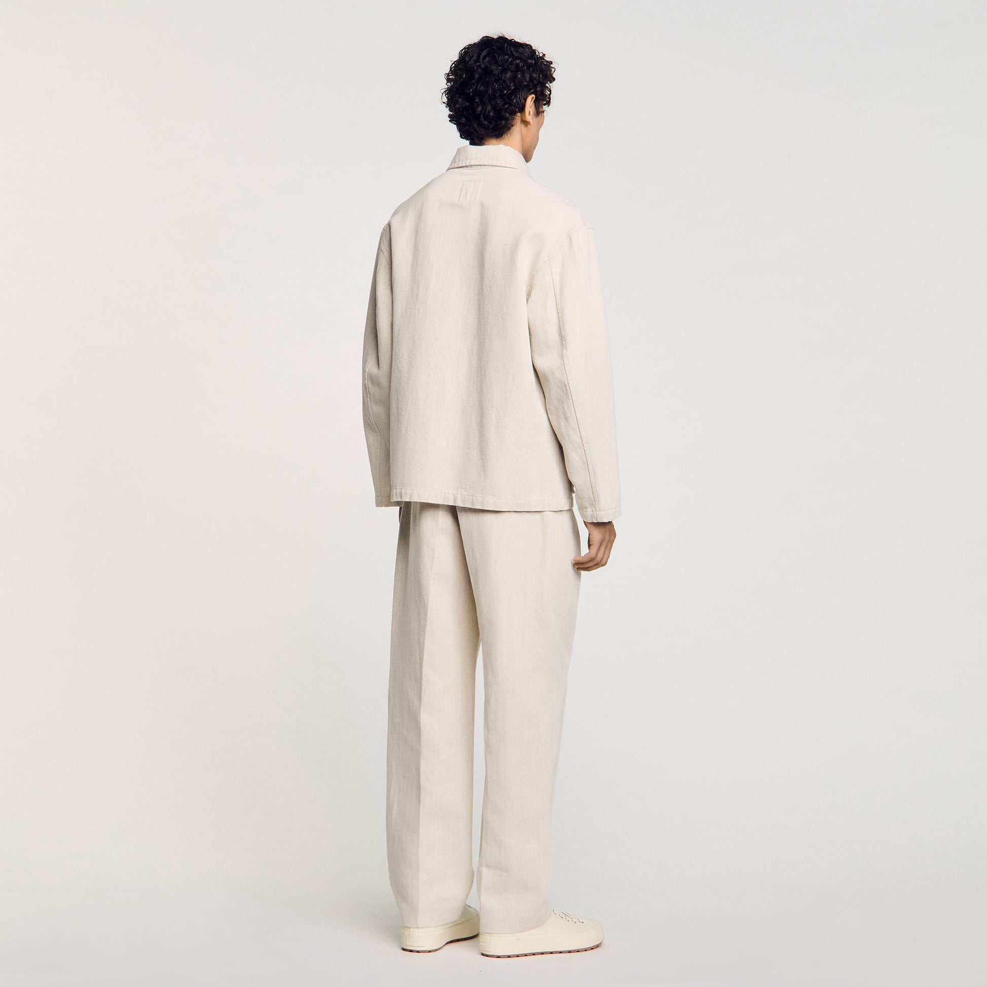 Sandro Worker jacket Oats