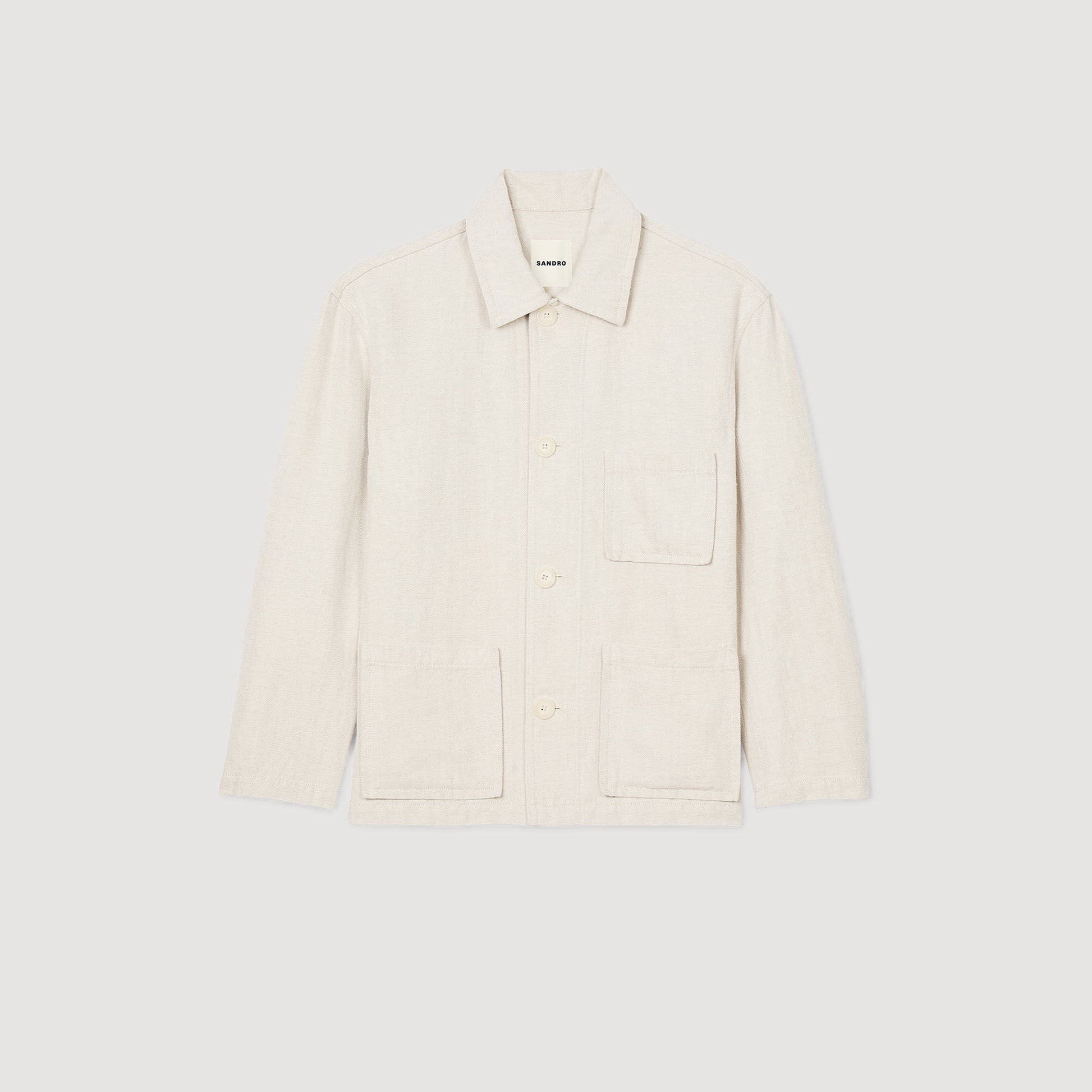Sandro Worker jacket Oats