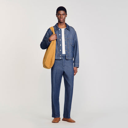 Sandro Chambray jacket Raw-Denim